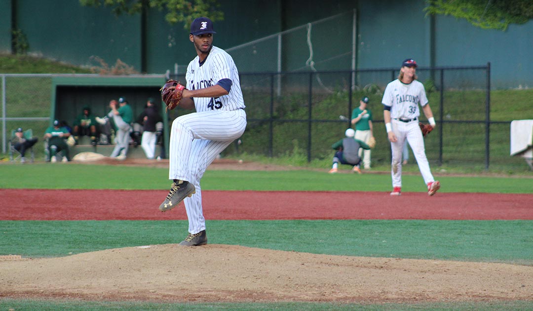 Baseball: Falcons blank Becker College, 8-0