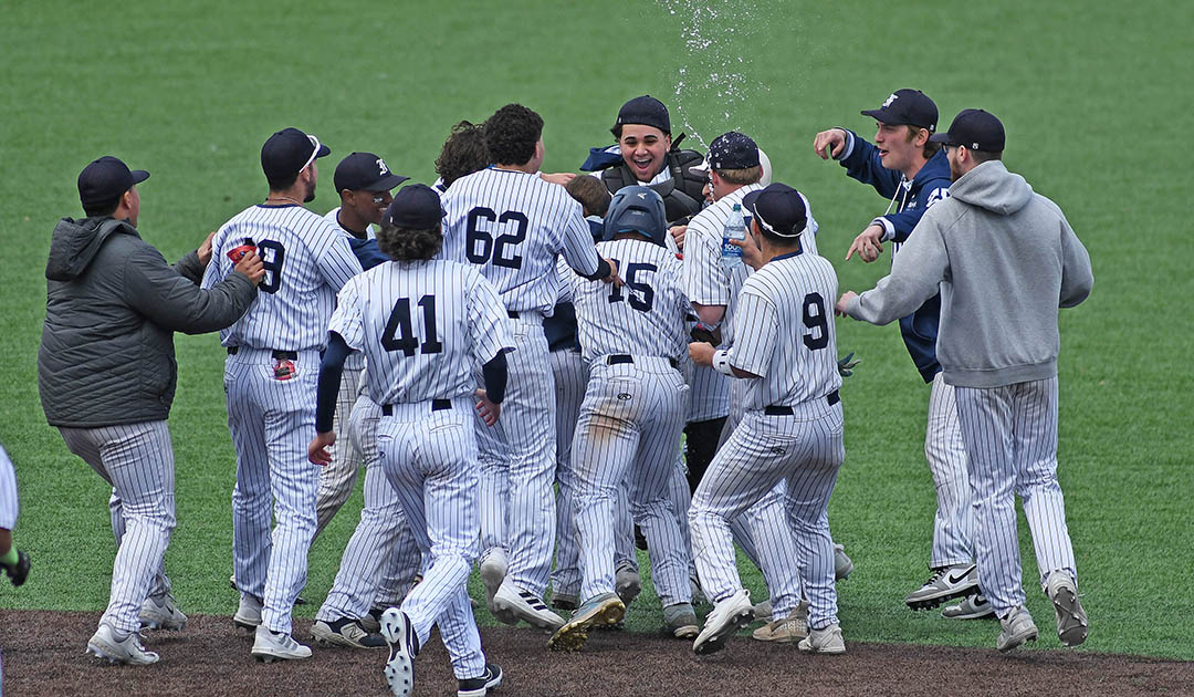 Baseball: Wright walks-off as Falcons split with Lesley