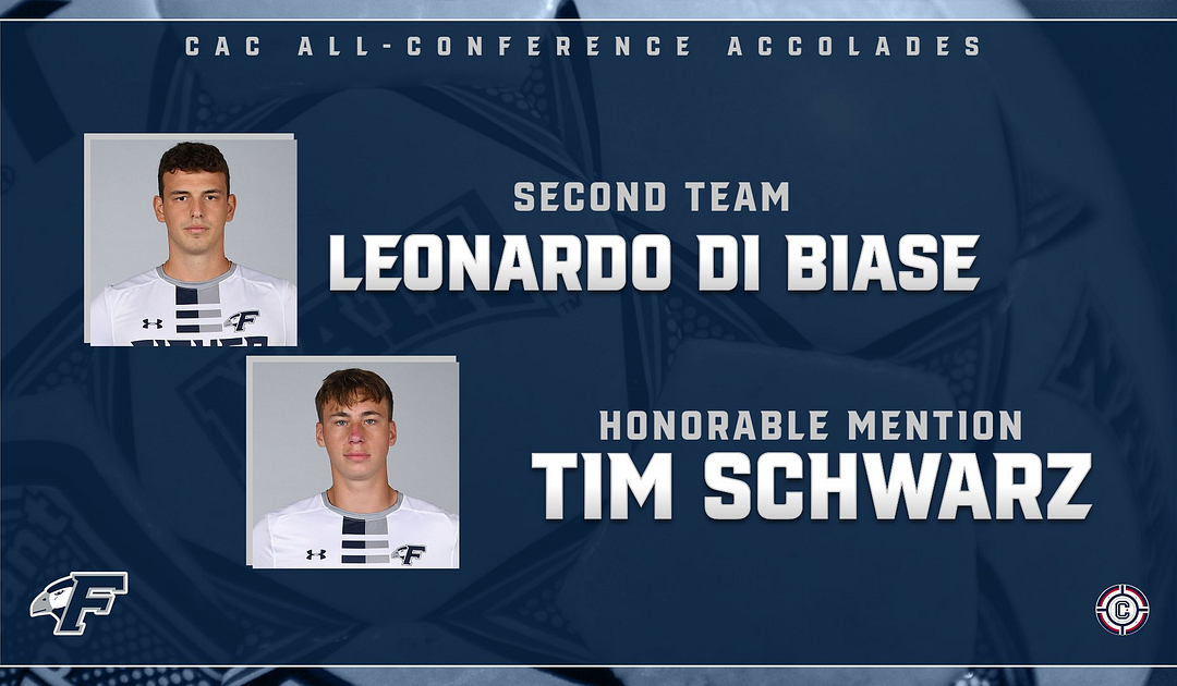 Men's Soccer: Di Biase, Schwarz tabbed CAC All-Conference selections