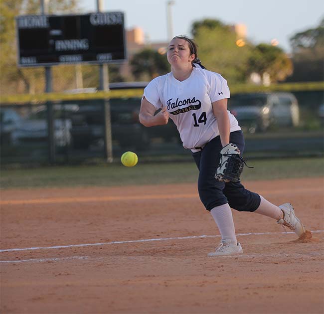 Bobcats Down Falcons in Doubleheader