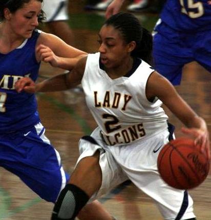 Falcons fall to Kangaroos, 64-54