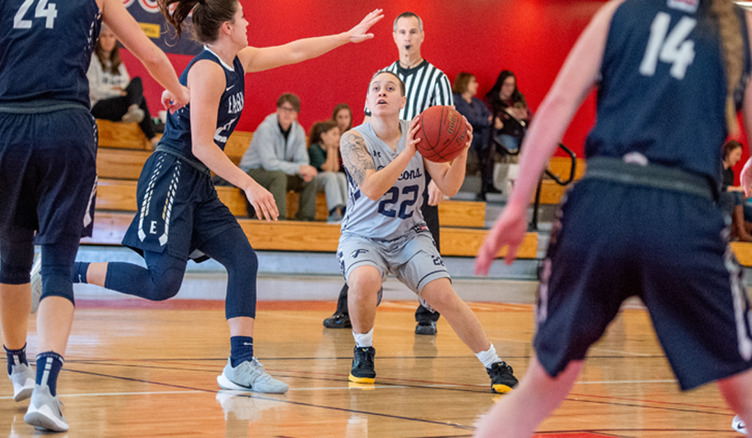 Lady Falcons Settle For A Season Split With The Knights