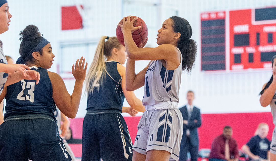 Women's Basketball: O'Neal's first career double-double lifts Falcons to victory