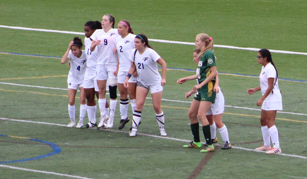 The Falcons Outshoot The Shock, But Cannot Come Up With The Conference Win Against Washington Adventist and Fall 4-1