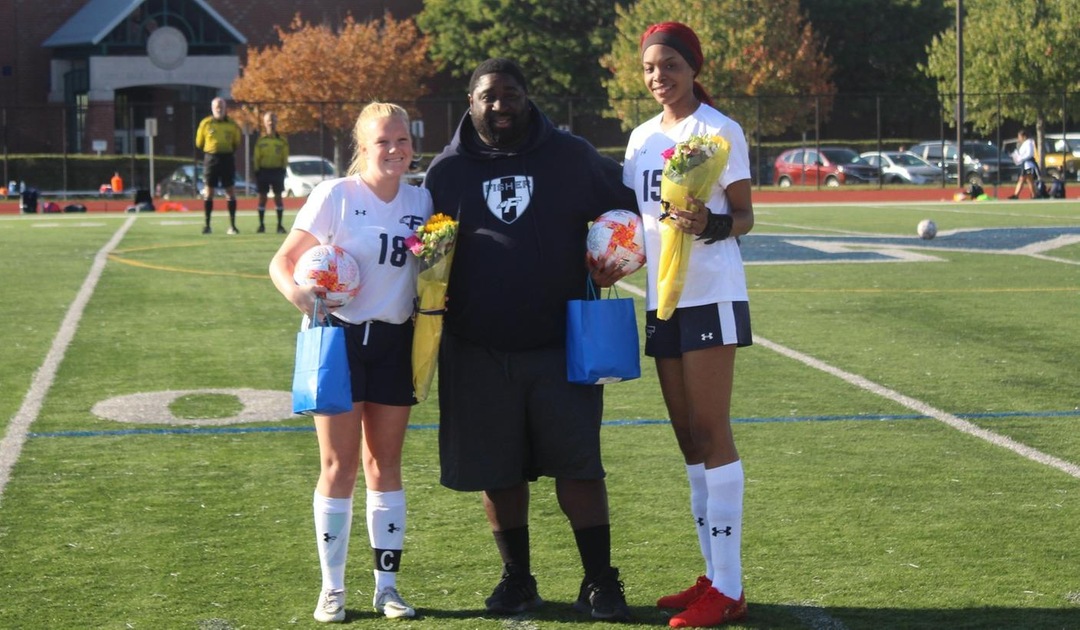 The Lady Falcons Celebrate Senior Day