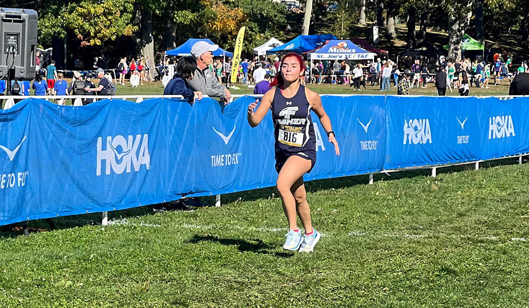 Women's Cross Country: Zeledon, Falcons run at Suffolk Invitational
